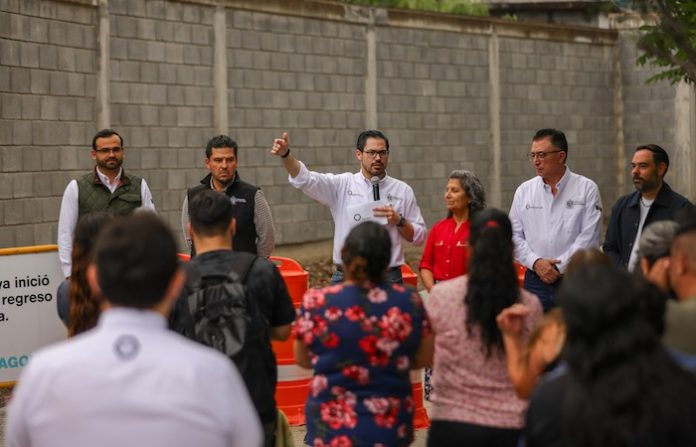 Entregan nueva vialidad en Santiago y destacan impacto del predial en obras públicas