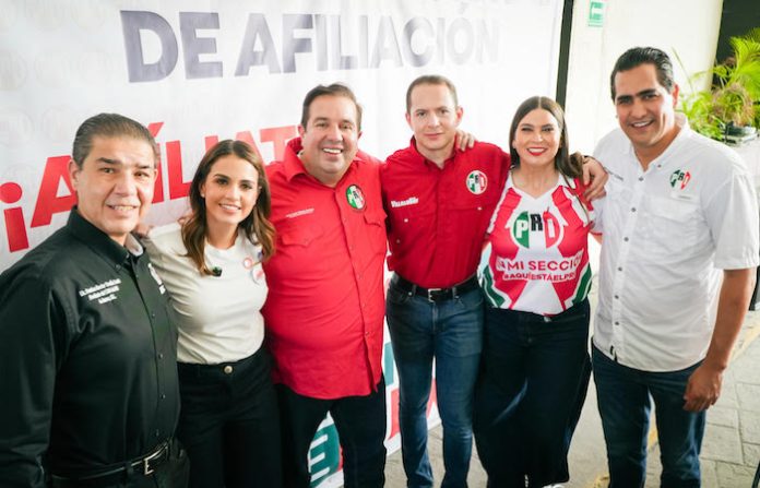 Militancia priista, clave en el partido: Lorena de la Garza