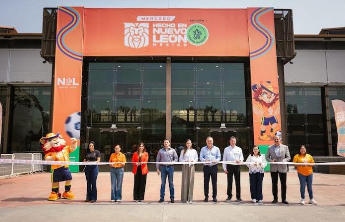 Impulsan a emprendedores con edición mundialista de Mercado Hecho en NL