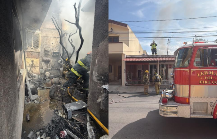 Explosión e incendio en vivienda de Santiago dejan daños en casas aledañas