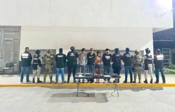 Fuerza Civil detiene a cuatro personas ligadas a delitos de alto impacto en General Bravo
