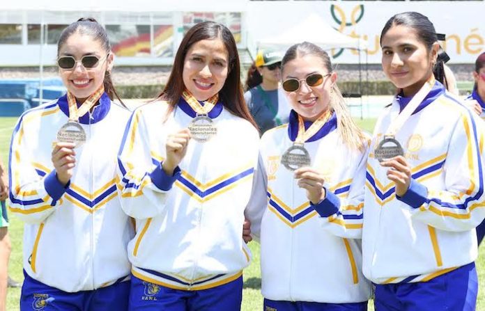 Tigres UANL arranca con ocho oros y récord en atletismo universitario