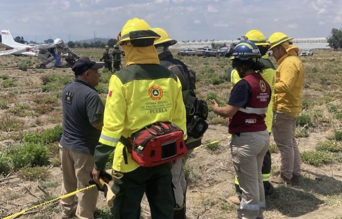 Video: Tragedia aérea en Puebla: caída de avioneta deja cuatro muertos tras fallar minutos después del despegue