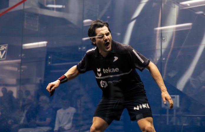 Cárdenas sorprende en Egipto y tumba a un gigante del squash mundial