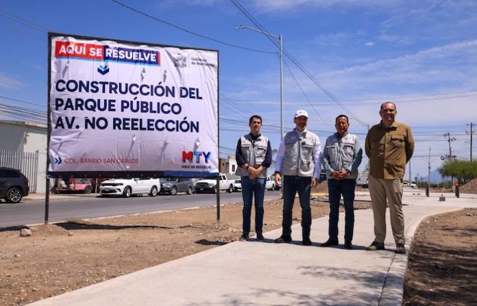 Parque lineal en Monterrey avanza a paso lento y apenas rebasa el 40 por ciento