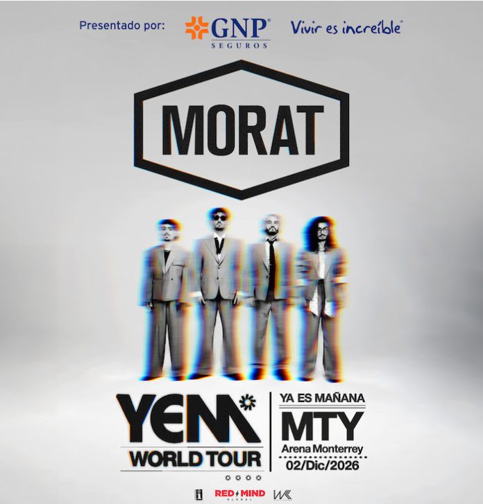 Morat desata su fenómeno global y alista noche inolvidable en Monterrey