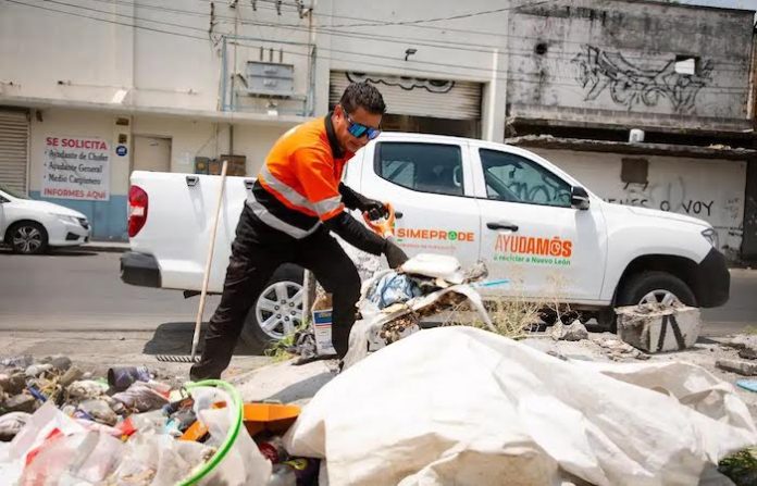 Presume SIMEPRODE el retiro de más de 200 toneladas de residuos de las calles