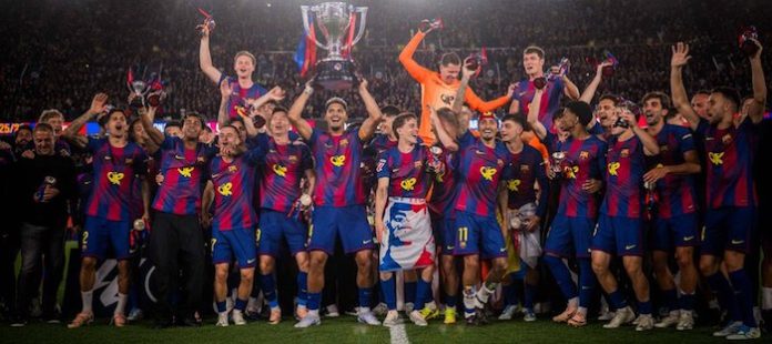 El Barcelona gana 2-0 al Real Madrid y se queda con el título de la Liga