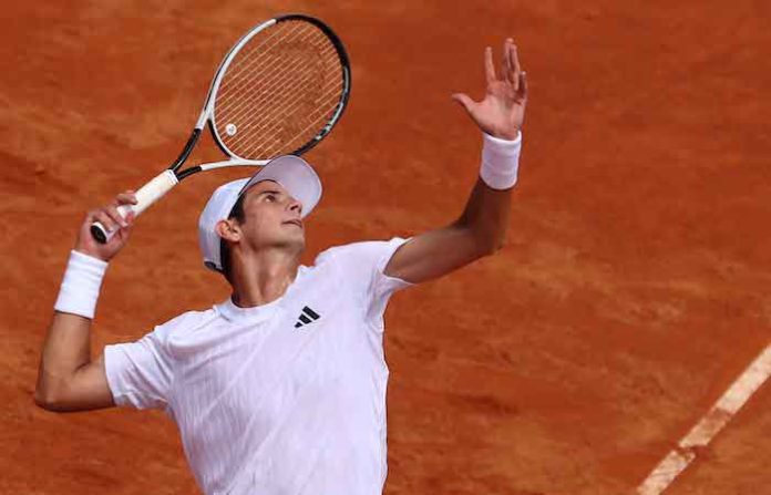 Jódar es el jugador más joven en CF de Roma desde Djokovic