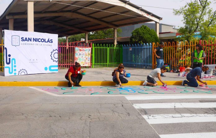 San Nicolás impulsa cruces seguros y educación vial en escuelas