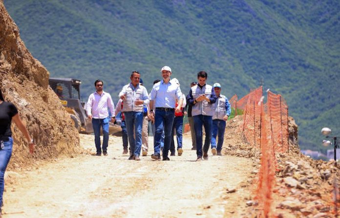 Arranca Monterrey conexión vial en el Huajuco para aliviar tráfico en Carretera Nacional