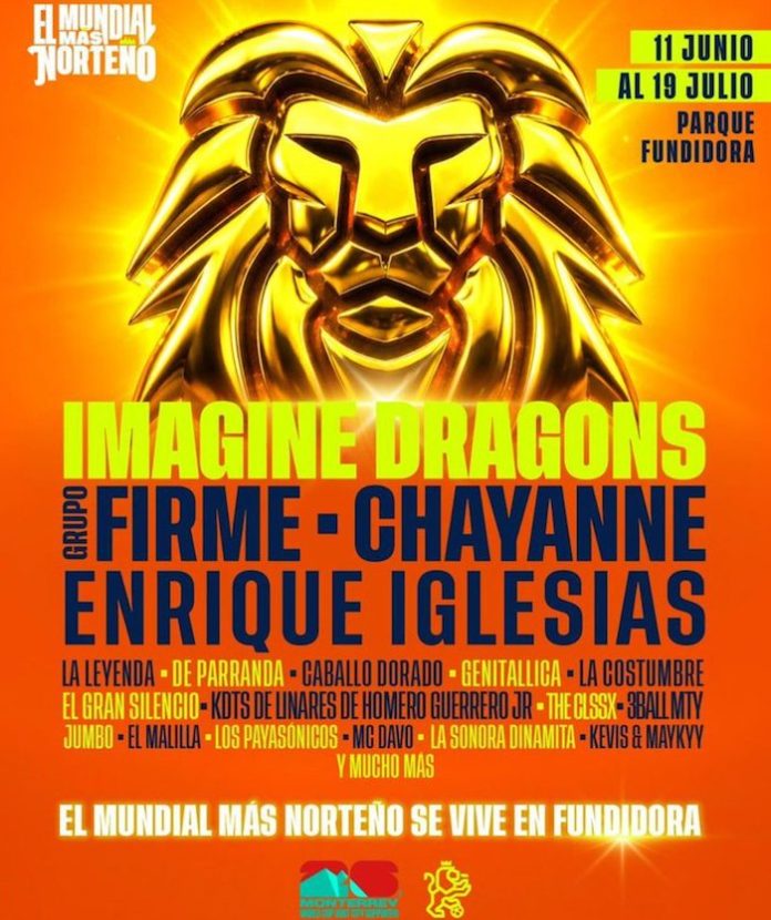 Imagine Dragons, Chayanne & Grupo Firme lideran Monterrey FIFA Fan Fest