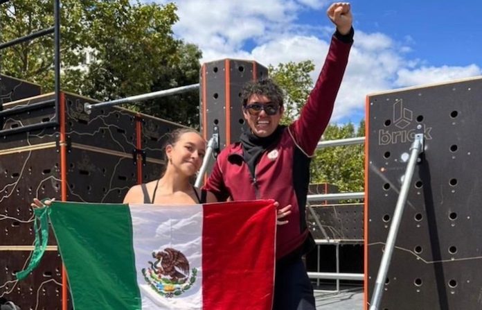 Mexicanas brillan en Copa Mundial de Parkour en Francia