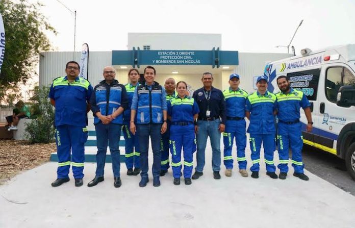 San Nicolás fortalece atención de emergencias con nueva estación de Protección Civil y Bomberos