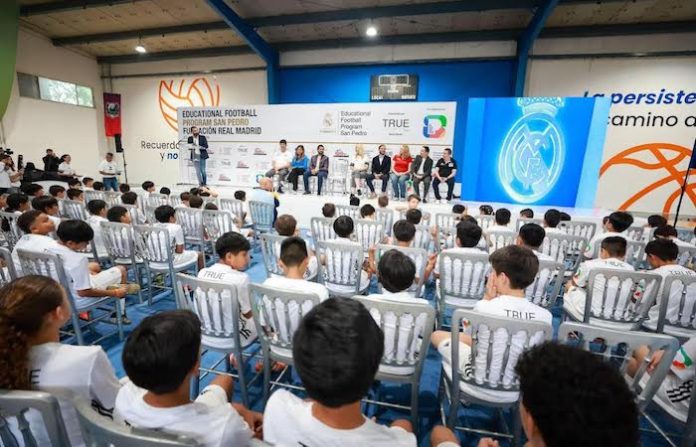San Pedro ficha al Real Madrid para impulsar formación deportiva de niños y jóvenes