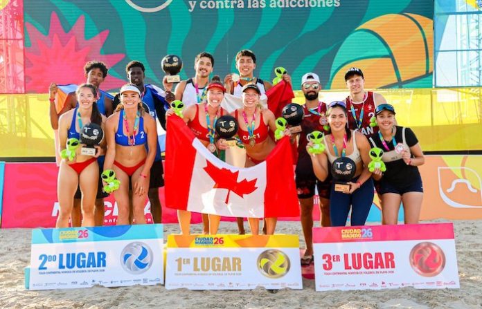 Brilla México en casa con dos medallas en el Tour NORCECA 2026
