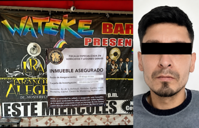 Vinculan a proceso a presunto homicida por crimen en bar del centro de Monterrey
