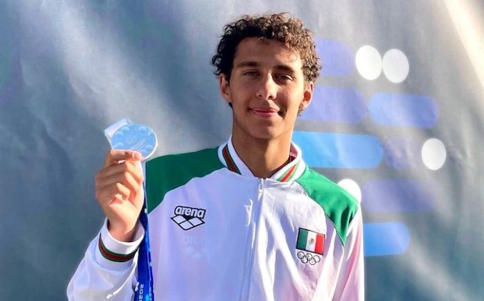 Paulo Strehlke hace historia y logra plata para México en Copa del Mundo de aguas abiertas