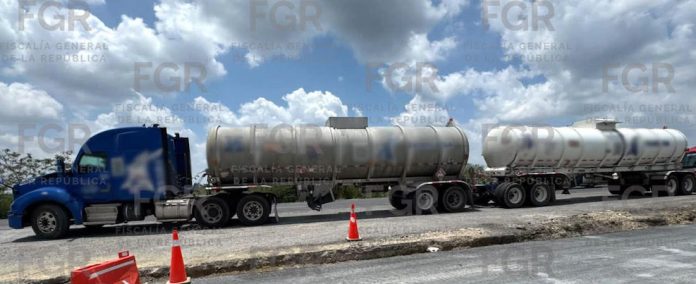Asegura FGR 64 mil litros de combustible y detiene a un hombre en General Bravo