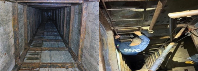 Descubren un túnel que conecta Tijuana con EU, usado para el narcotráfico