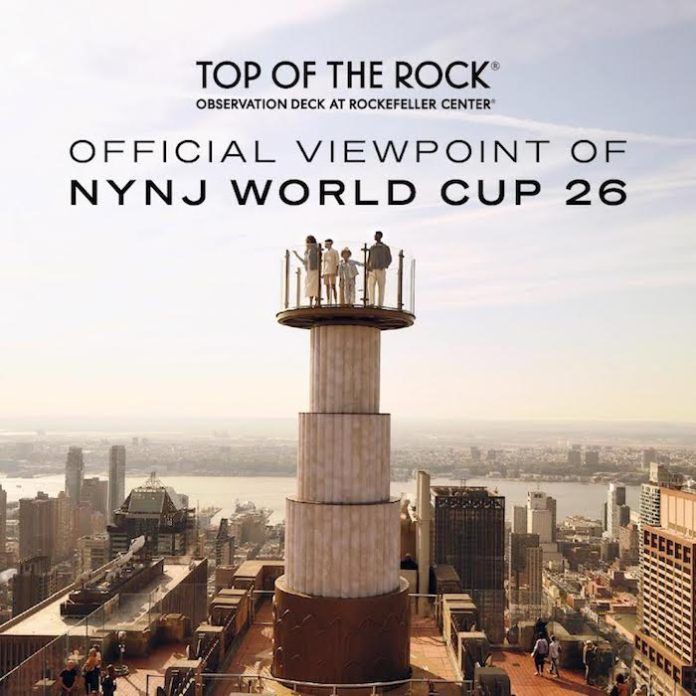 Rockefeller Center se alista como epicentro mundialista en Nueva York para 2026