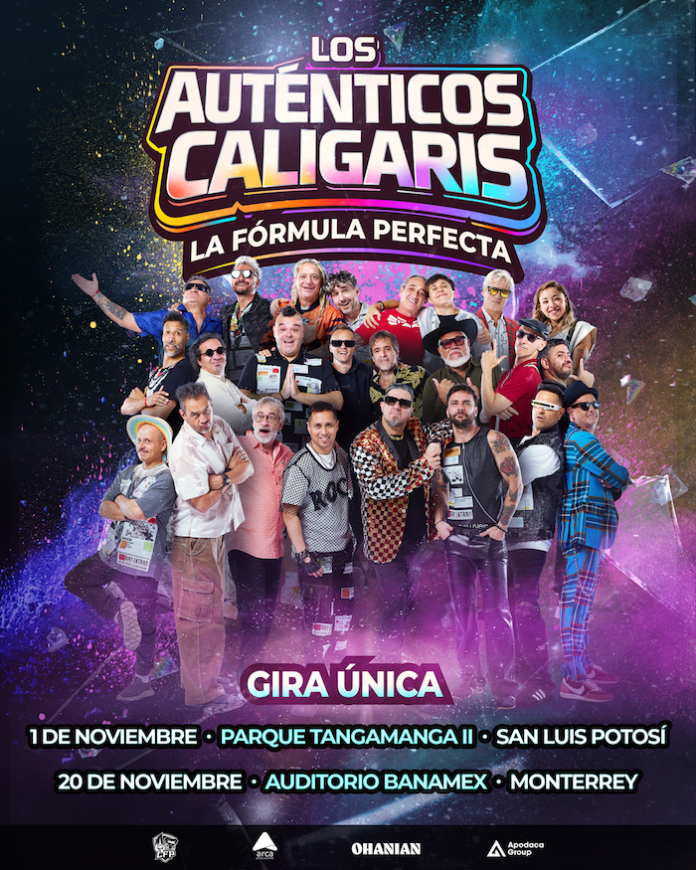 Decadentes y Caligaris desatan la fiesta: gira conjunta promete el mayor carnaval del rock latino