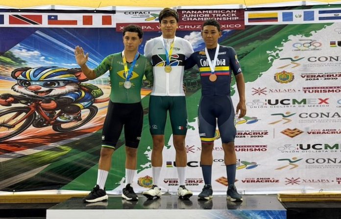 “México arrasa en casa: selección juvenil de ciclismo conquista ocho medallas en el Panamericano de Xalapa”