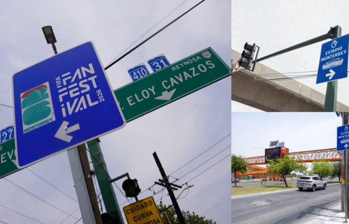 Nuevo León inicia instalación de señalética rumbo al Mundial FIFA 2026