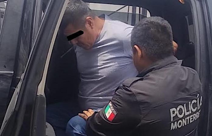 Detienen en Monterrey a presunto feminicida tras alterar el orden y agredir a una oficial