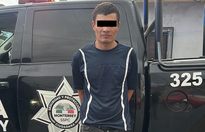 Detienen a hondureño acusado de agredir e intentar estrangular a su pareja en Monterrey