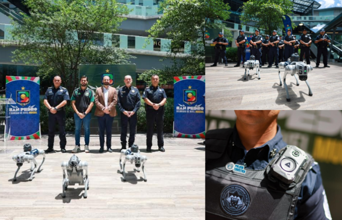 Bodycams, tasers y perros robot: así se prepara San Pedro para el Mundial