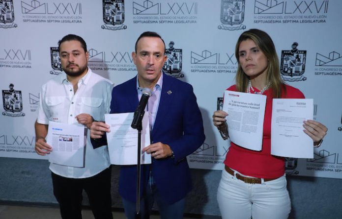 PAN celebra avance de nuevo juicio político contra Samuel García y cuestiona ausencias de Morena