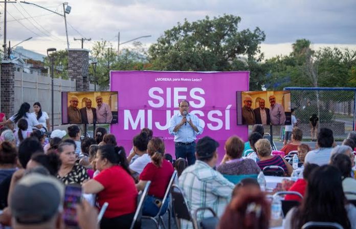Desde San Nicolás, Andrés Mijes llama a construir un Nuevo León con rumbo y soluciones ciudadanas