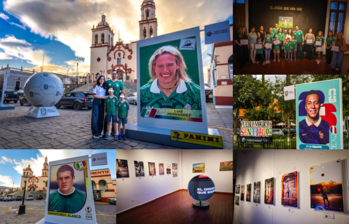 Antes del silbatazo, Santiago apuesta por el arte y convierte al Mundial en una experiencia cultural