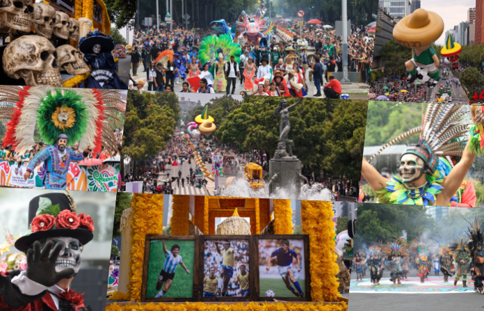 Entre alebrijes y futbol, la CDMX vive su gran fiesta mundialista