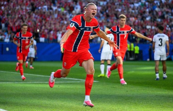Haaland desata su poder y Noruega inicia el Mundial con una goleada convincente