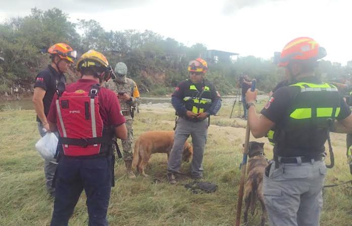 Se intensifica búsqueda de hombre arrastrado por el Río Pesquería en Escobedo