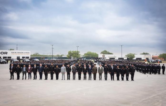 Presume Samuel blindaje de Nuevo León rumbo al Mundial y gradúa a 133 nuevos elementos de Fuerza Civil