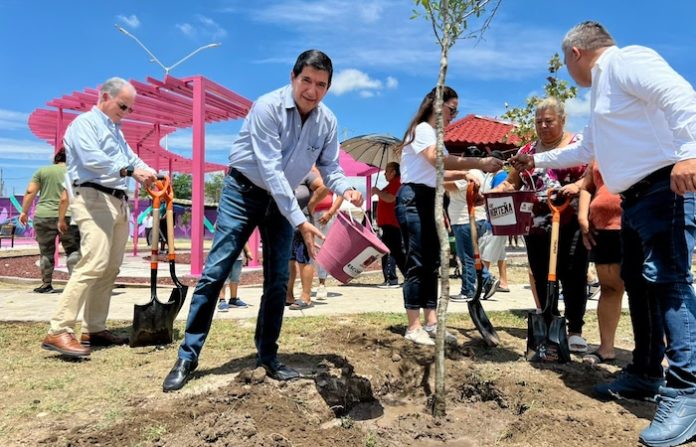 Escobedo acelera reforestación y supera los 13 mil árboles plantados en espacios públicos