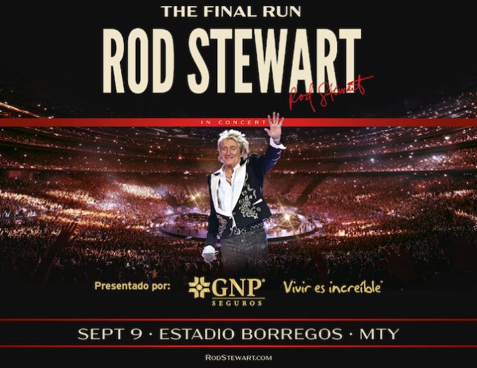 Rod Stewart incluirá a Monterrey en su gira de despedida mundial