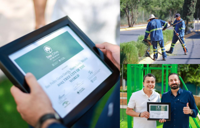 San Pedro entra al selecto grupo de ciudades reconocidas mundialmente por su cuidado del arbolado urbano