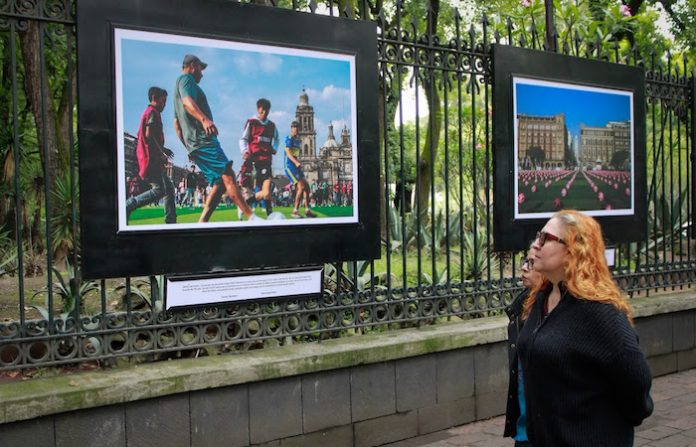 Chapultepec exhibe la esencia de la capital y su pasión por el futbol