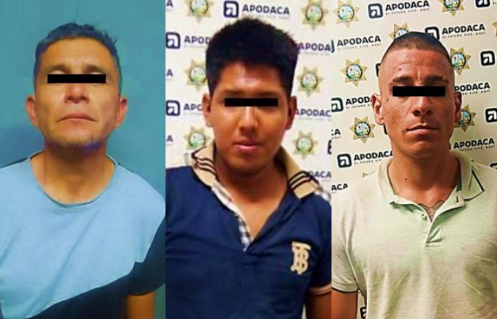 Caen en Apodaca: Uno traía cristal, otro era buscado por robo y otro por violencia familiar
