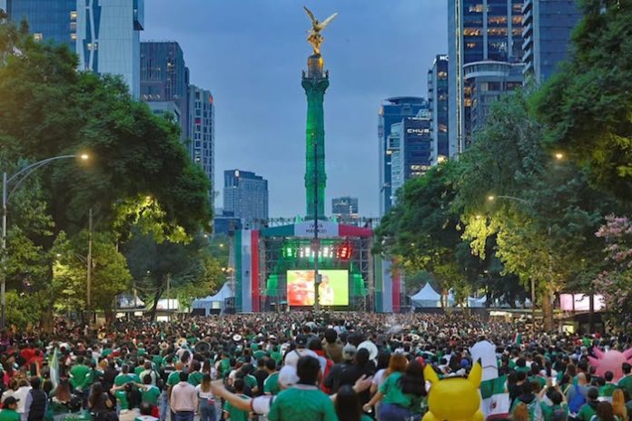 Más de 800 mil aficionados viven el triunfo de México sobre Chequia en pantallas y Fan Fest de la Ciudad de México