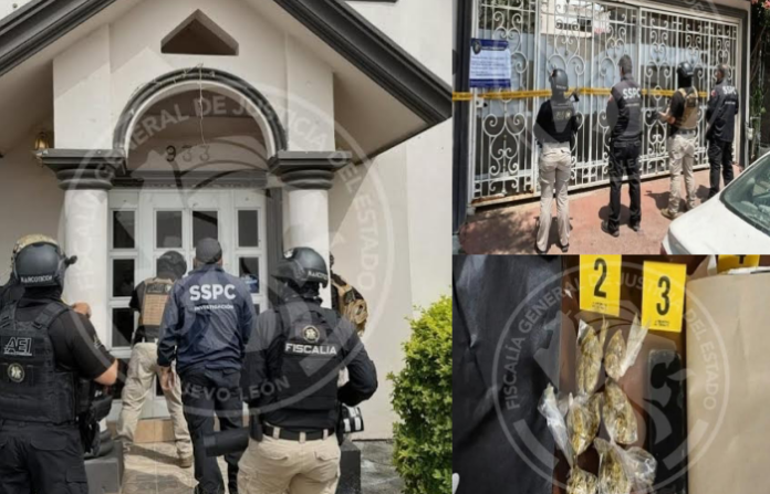 Catean vivienda en San Nicolás por investigación de narcomenudeo; aseguran droga, un celular y documentos