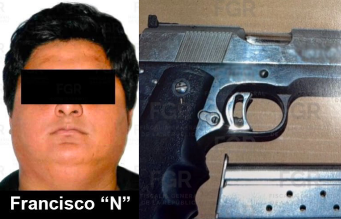 Condenan a 18 años de prisión a hombre por armas y metanfetamina en Campeche