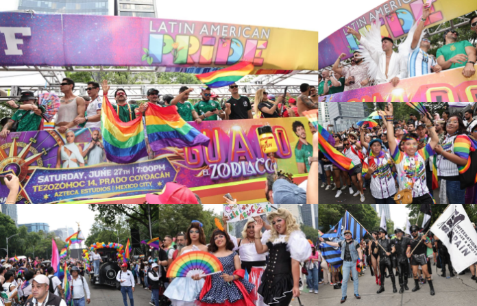 Marcha del Orgullo reúne a 550 mil personas en la Ciudad de México; reportan saldo blanco