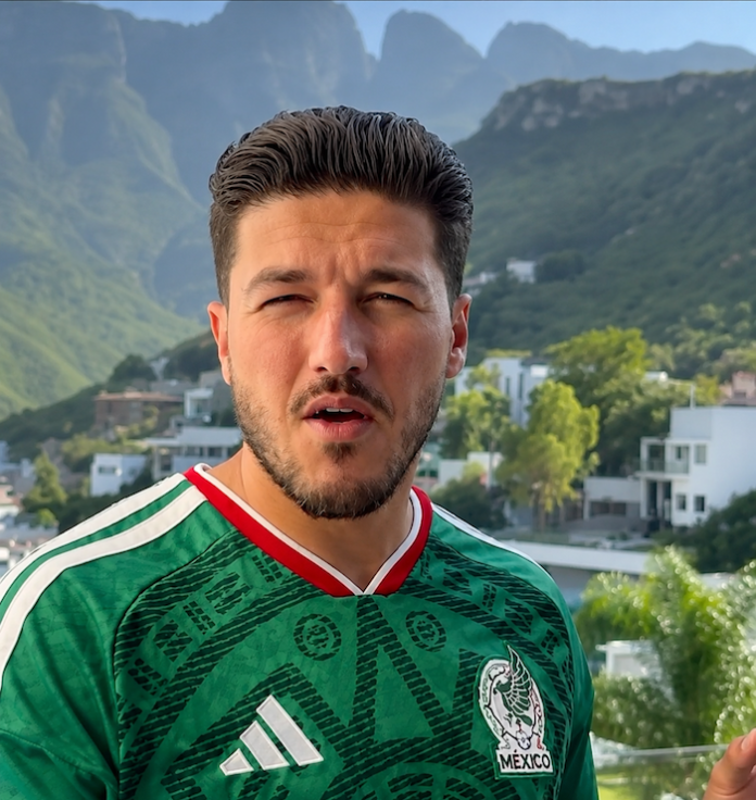 Video: Samuel García, en “modo party”, anuncia como meta repartir 20 mil cervezas gratis, cabrito y glorias para cerrar la fiesta mundialista