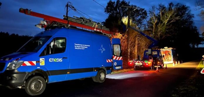 Apagones en Francia afectan a casi 50.000 personas