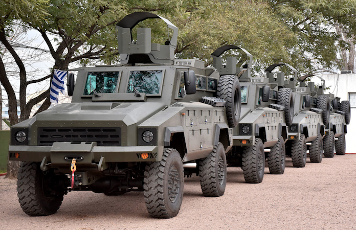 Uruguay despliega blindados militares en zonas con alta criminalidad ante fuerte repunte en homicidios